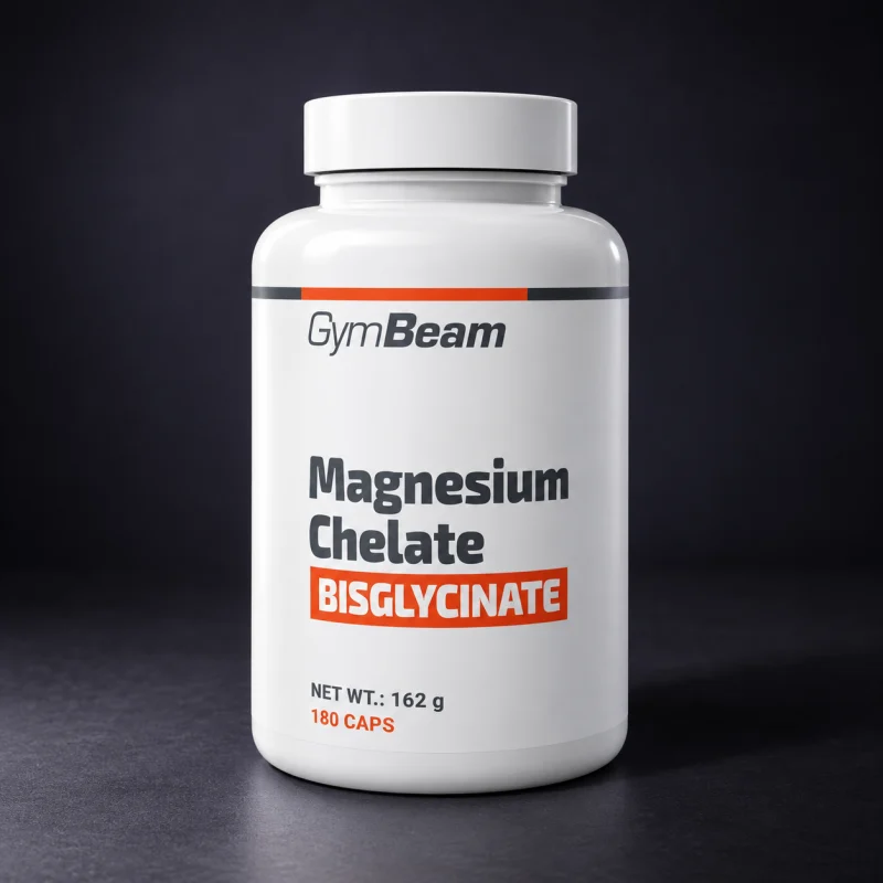 GymBeam Magnezijum helat (bisglicinat), 180 kapsula