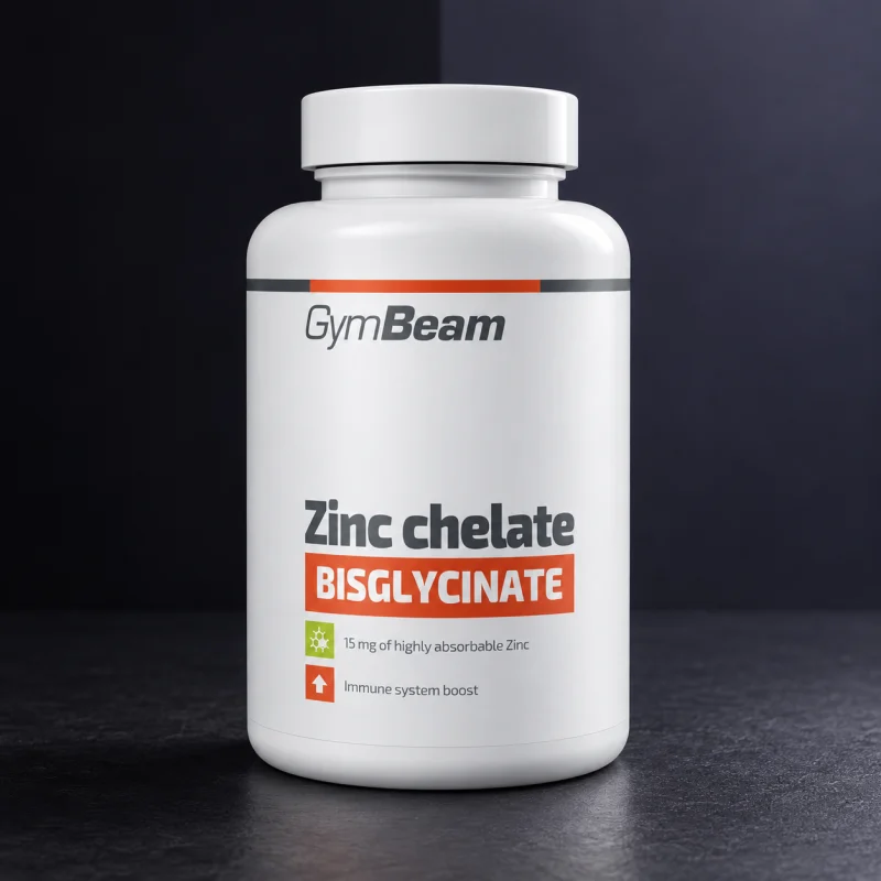 GymBeam Cink helat (bisglicinat), 90 kapsula
